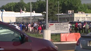 Long lines as NJ MVC locations reopen
