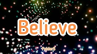 Folder5 - Believe (Romaji/English)