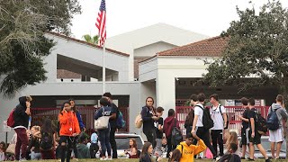 Marjory Stoneman Douglas students walk out in protest