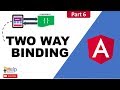 Two way Binding in Angular and ngModel : Part 6
