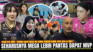 🔴MEGA MEMANG BERHATI MALAIKAT!! Yeum Hye-Seon AKUI Jika MEGAWATI Layak Dapat MVP Laga Vs Pink Spider