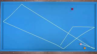 3 Cushion Billiard ball tracking