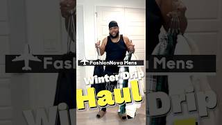 Fashion Nova Men’s Try On Haul | Big \u0026 Tall Mens Winter Fashion  #GRWM #MensFashion #FashionNova