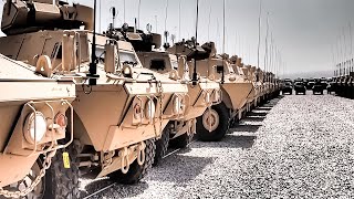 U.S. Military Shipping Hundreds of Combat Vehicles to Ukraine.