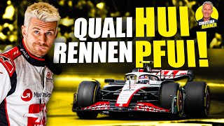 Nico Hülkenberg ausgebremst! Warum fällt Haas im Rennen immer ab? | Christian Danner im Interview