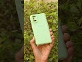 Light Green Spazy silicone case for Realme 7 pro