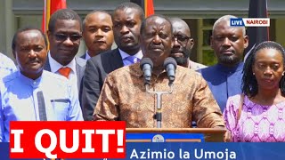 LIVE! RAILA URGENT ADDRESS TO THE NATION DAYS TO HIS AUC ELECTION IN ETHOPIA, SEND MESSAGE TO RUTO