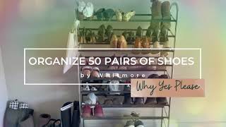 WHITMOR 50 Pair Shoe Rack Review