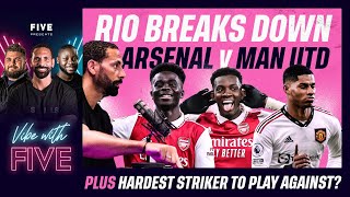 Rio Breaks Down Arsenal v Man Utd - Rashford, Saka & Nketiah | Rio Provides Defensive Master Class