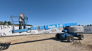 40536 - 2004 Genie S60 60' Boom Lift Will Be Sold At Auction!