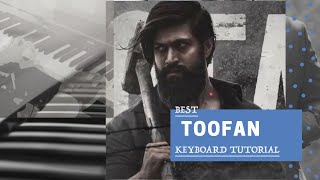FREE TOOFAN KGF2 keyboard piano tutorial and cover | Subscribe