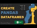 Create Pandas DataFrames 8 Different Ways (including Excel!)
