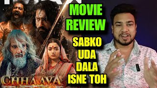 Chhaava First Review | Chhaava Movie Review | Vicky Kaushal | Chhaava Movie Critics Review #Chhaava