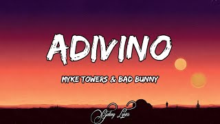 Myke Towers, Bad Bunny - ADIVINO (LETRAS) 🎵