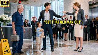 The CEO Mocked and Fired an Elderly Janitor — Until a Single Dad Broke the Silence