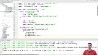 MEAN STACK with Angular4 part 35 - Fixing tests before we move forward includes mock backend