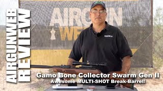 AIRGUN REVIEW - Gamo Bone Collector Swarm Gen II - Multi-Shot Break-barrel with Power and Accuracy!