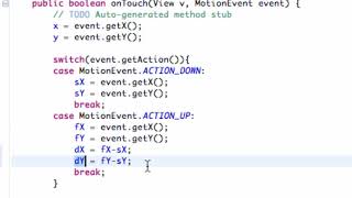 Android Developing Applications Tutorial 75 Game Programming concept