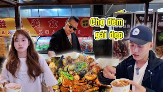 Chợ đêm toàn gái đẹp và đồ ăn ngon trên đảo Hải Nam Trung Quốc