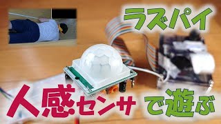 【ラズパイ】人感センサと戯れてみた【DIY】