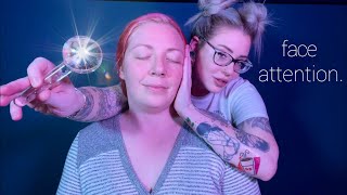 ASMR Face Attention Session | Ice Globes, Massage, Touch