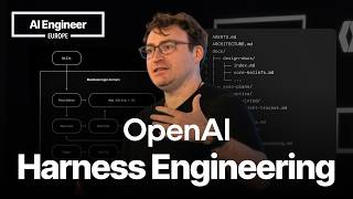 Harness Engineering: How to Build Software When Humans Steer, Agents Execute — Ryan Lopopolo, OpenAI