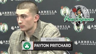 Payton Pritchard: "We're hitting shots. I don't know what they want us to do." | BOS vs POR