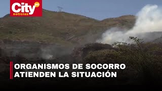 Incendio en inmediaciones al Relleno Sanitario Doña Juana | CityTv