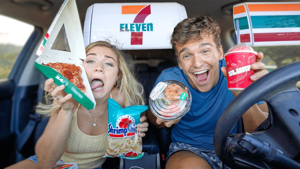 Eating ONLY 7-Eleven Food for 24 HOURS