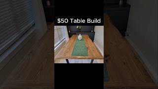 DIY TABLE BUILD #woodworking #woodtable #restore #upcycle #diy #tablebuild #upcycled #refinish