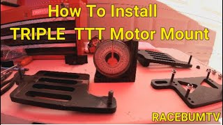 How To Install Triple TTT Motor Mount on LO206 Briggs (Kart Racing How To)RaceBumTV