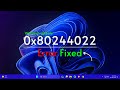 Windows 11/10 Update Error 0x80244022 — Fixed!