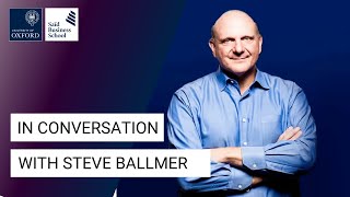 Steve Ballmer: Microsoft and my passion for business