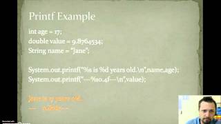 Unit 3-C: Variables, Math, Input