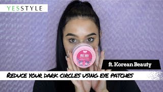 How to Reduce Dark Circles using Eye Patches | YesStyle Korean Beauty