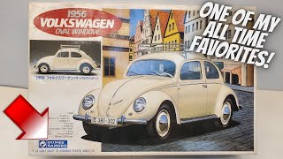 I'm a VW man to the core!! Gunze 1956 VW Beetle model kit