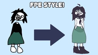 How to draw in the FPE/fundemental paper education artstyle! :3