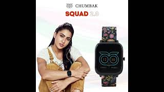 Chumbak Squad 2.0 Smartwatch - 1.7 inch SpO2, with 24*7 Health Tracking with Blood Oxygen #shorts