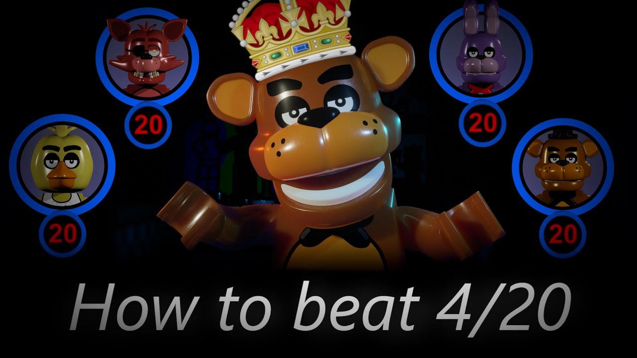 How To Beat 4 20 Mode Fnaf 1