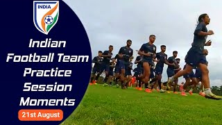 Indian Football Team Practice Session Moments Before FIFA Friendly || Kolkata || Tanmoy11