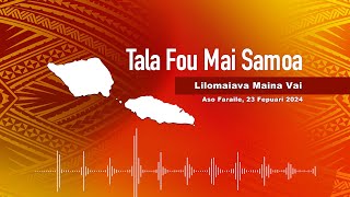 Radio Samoa - News from Samoa (23 FEB 2024)