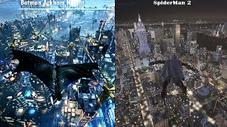 Spiderman 2 Vs Batman Arkham Knight | Comparison