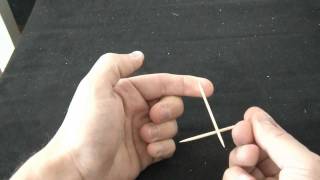 jumping Toothpick Trick Amazing magic