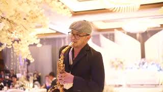 Nothing's Gonna Change My Love For You Live Saxophone Performance by Christian Ama & The Music Boys