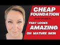 Cheapest Best Foundation for mature skin Episode #1❤️