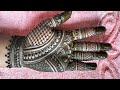 beautiful unique mehndi design 💁👌|simple & stylish front hand mehndi design🤲|mehndi design|