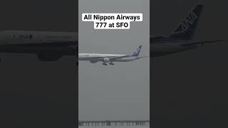 All Nippon Airways 777 at SFO