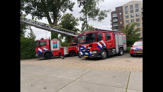 Nieuwe wagen voor brandweer Lisse.