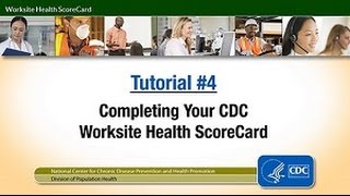 Completing Your CDC Worksite Health ScoreCard