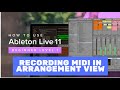 Ableton Live 11 Essential Training The Basics: Recording MIDI in Arrangement View